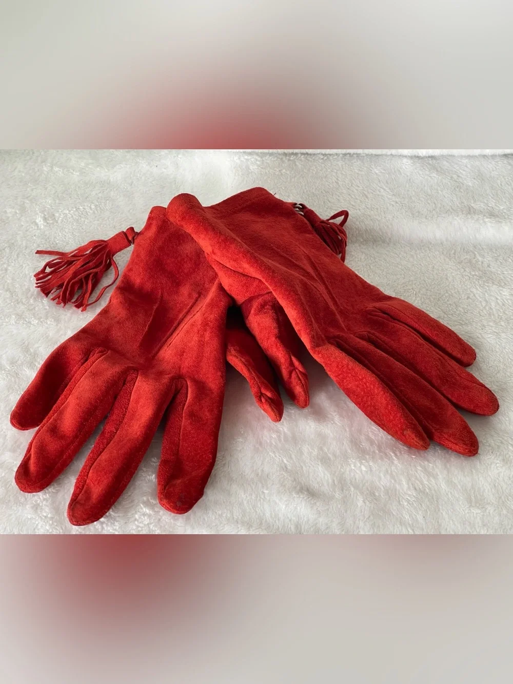 Vintage amazing suede